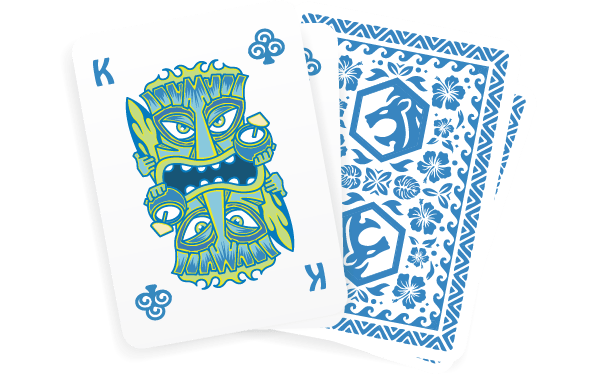 Tiki Poker Cards